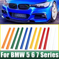 สติกเกอร์สำหรับ BMW ตกแต่งกระจังหน้าแอร์รถยนต์ด้านหน้าของรถยนต์5 6 7ชุด F01 F02 F03 F04 F06 F07 F10 F11 F12 F13 F18 X1 F48 X2 F39