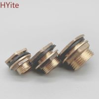 Copper Water Tank Connector 1/2" 3/4" 1" Male Brass Pipe Single Loose Key Swivel Fittings Nut Jointer Valves