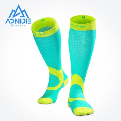 AONIJIE E4069 Compression Socks Stockings Athletic Fit for Running Marathon Soccer Cycling Nurses Shin Splints Sports Oudtoor