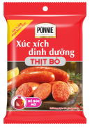 XÚC XÍCH PONNIE THỊT BÒ 35g x 5 cây