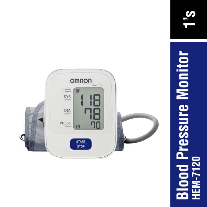 Omron Blood Pressure Monitor Hem-7120 