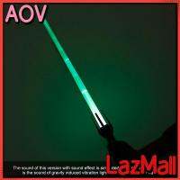 AOV 28.7นิ้ว RGB Lightsaber W/ 7เปลี่ยนสี Light Up W/ แสงและเสียง LED Light สำหรับของขวัญเด็ก COD จัดส่งฟรี