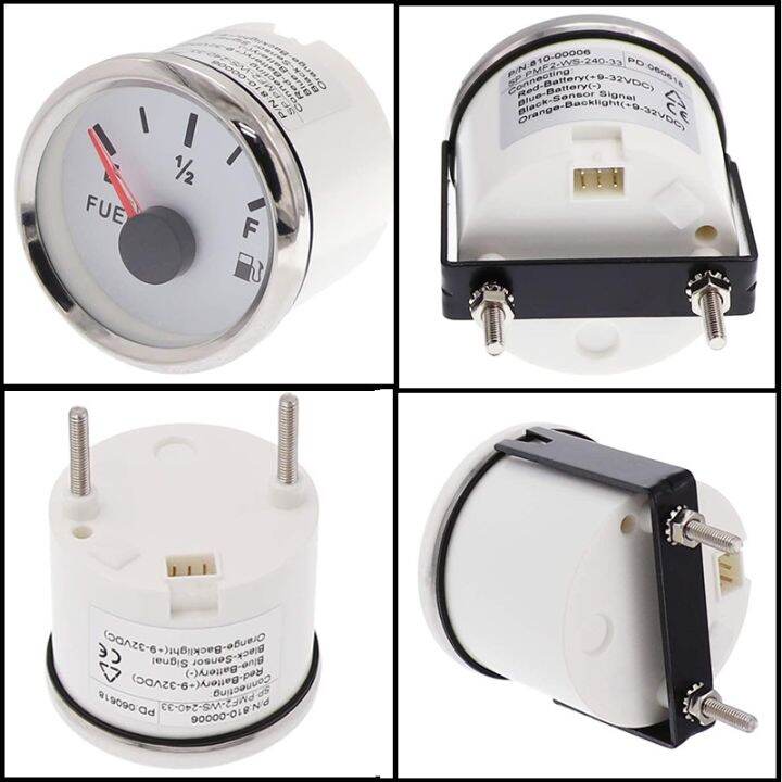 52มม-240-33ohm-marine-การใช้ระดับ-gauge-กันน้ำ-digital-marine-การใช้-gauge-การใช้ถัง-stem-gauge-สำหรับรถยนต์รถจักรยานยนต์การใช้-gauge-สีแดง-backlight-12v-24v-2นิ้ว