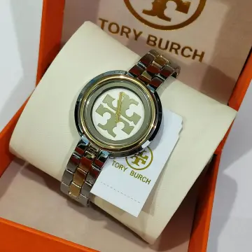 Tory Burch Robinson Two-Tone Womens Watch TBW1501 Brand New