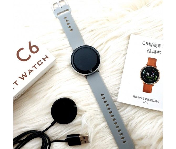 c6-นาฬิกา-smart-watch-แท้-สมาร์ทวอทช์-กันน้ำวัดชีพจร-นาฬิกาวัดหัวใจ-นาฬิกาวัดความดัน-วัดชีพจร-สำหรับ-android-ios-เครื่องศูนย์ไทย-พร้อมส่ง