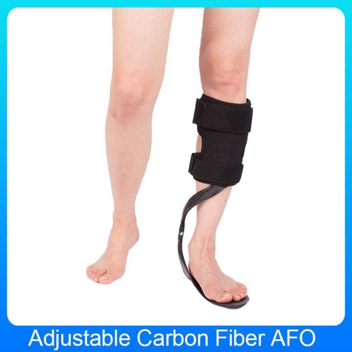 AFO Carbon Fiber Ankle Foot Orthosis Foot Drop Brace for Drop Foot