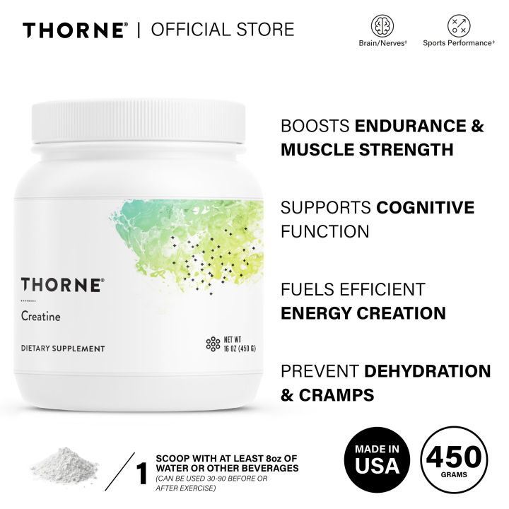 Thorne Creatine 450g Powder Lazada 