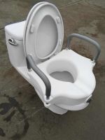 ☊ Toilet heightening device for the elderly toilet seat pregnant women stool with armrests device chair