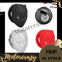 Motorcrazy รถเริ่มหยุดปุ่มปกเครื่องยนต์ปุ่มกดฝาครอบป้องกันบุคลิกภาพภายในรถจุดระเบิดฝาครอบป้องกันตกแต่งสติ๊กเกอร์รถอุปกรณ์ตกแต่งภายใน