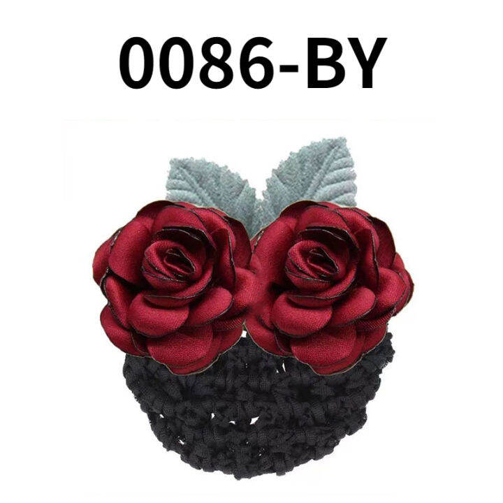 professional-women-flower-hair-accessories-bank-work-net-pocket-hair-clip-temperament-women-new-fashion-accessories