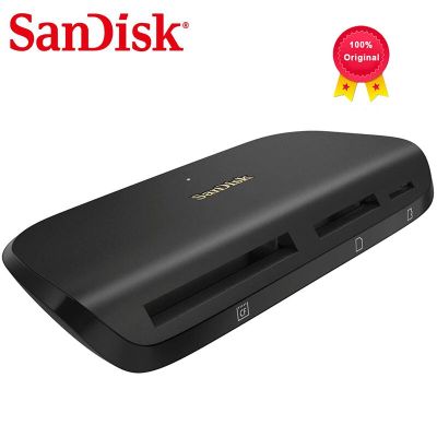 Sandisk Multi In 1เครื่องอ่านการ์ดความจำ Imagemate PRO เครื่องอ่าน USB-C สำหรับ CF SD SDHC SDXC Microsdhc SDDR-A631ช่องเสียบการ์ด Micro SD XC