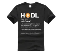 Funky Shirt Bitcoin Just Hodl It Btc Crypto Currency Printed T Shirt D S For Men O Neck1