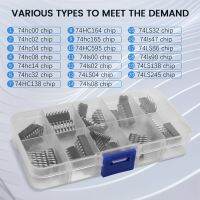 40Pcs 74HCxx + 74LSxx Series Logic IC Assortment Kit, Digital Integrated Chip(20Pcs 74HCxx+20Pcs 74LSxx)