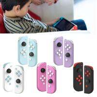 BYCME เกมคอนโซลเกม สำหรับ Nintendo SWITCH สำหรับ joycon ปลอกหุ้มตัวเครื่อง ฝาครอบที่จับเกม เคสป้องกันรอย เคสตัวควบคุมเกม