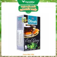 Trà Dilmah Earl Grey Trà Bá Tước Anh Quốc túi lọc 30g 20 túi x 1.5g - Tinh