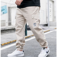 Loose Cargo Pants Joggers Hip Hop Safari Big Plus Size Sweatpants 5XL 6XL 8XL 9XL Cotton Stretched Ankle Length Harem Trousers