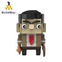 Buildmoc ที่มีชื่อเสียงตลกโทถั่วตัวเลข MOC ชุดรุ่นสำเร็จรูปชุดของเล่นสำหรับเด็ก DIY ของเล่นของขวัญเด็ก120ชิ้นอิฐ