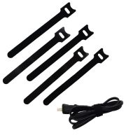 100pcs Cable Ties 150mmx12mm T Buckle Strap Nylon Loop Wrap Black Back To Back Data Cable Self Adhesive Cable Management Cable Management