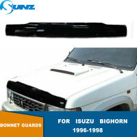 Bonnet Guards สำหรับ Isuzu Bighorn 1996 1997 1998 Bug Shield Hood Deflector Protector Guards รถอุปกรณ์เสริม SUNZ