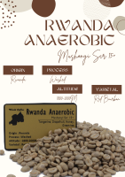 พร้อมส่ง เมล็ดกาแฟดิบ Rwanda Anaerobic Washed process/ เมล็ดกาแฟนอก/ สารกาแฟรวันดา