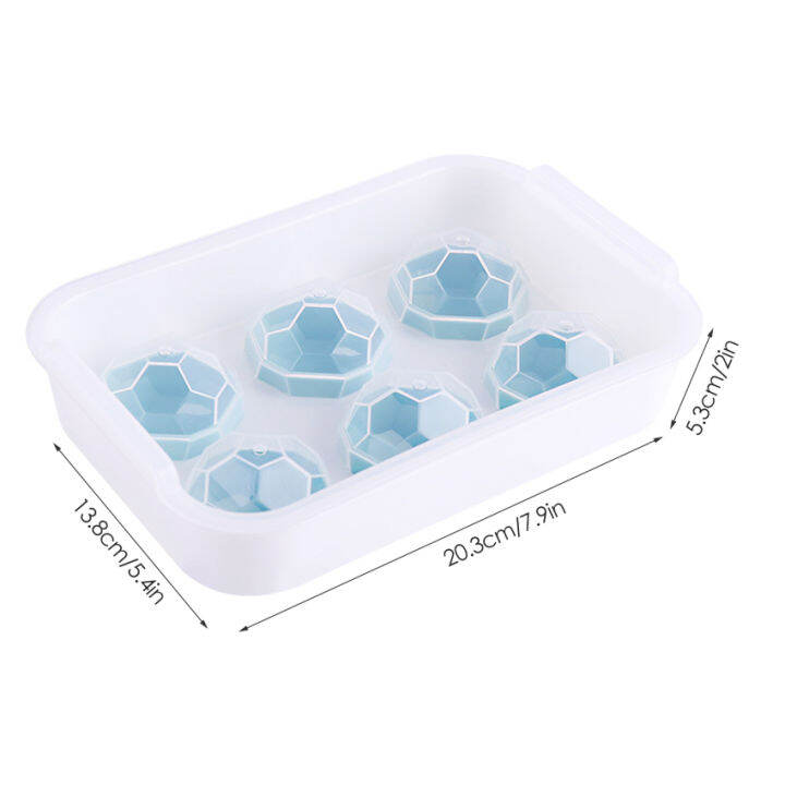 ice-ball-trays-ถาดน้ำแข็งขนาดใหญ่ทรงกลม-ice-ball-moulds-เครื่องทำน้ำแข็งทรงกลมแบบใช้ซ้ำได้พร้อมฝาปิดที่ถอดออกได้สำหรับวิสกี้-chilling-ไวน์ค็อกเทลเครื่องดื่มน้ำผลไม้