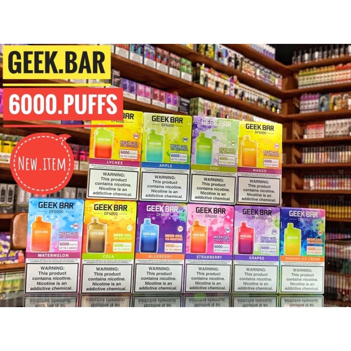 Geek Bar 6000puffs menthol YLEI | Lazada PH