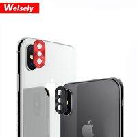 Welsely Rear Camera Back Lens Protective Ring Full Cover Protector Protection For iPhone Xs iP XS Max Metal Case Luxury Mobile