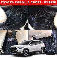 พรมปูพื้นรถยนต์ COROLLA CROSS / HYBRID ลายDIAMOND ยางปูพื้นรถEVA 13ชิ้น เต็มคัน