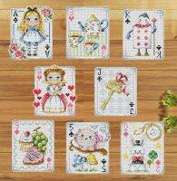 （Jinxiu cross-stitch） PlasticFabric สำหรับ DIYNeedlework เย็บปักถักร้อยถัก Stitch เครื่องประดับเล่นไพ่