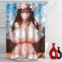 ❣  ✙ Anime Big Breasts ก้นใหญ่สาวเปลือยกายพิมพ์ม่านอาบน้ำอุปกรณ์ห้องน้ำที่มีคุณภาพสูง Waterroo