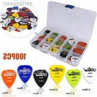 ∋ Guitar Pick Mixed Box Alice ABS Resin Matte Folk 20-50 PCS Electric Finger A Musician Must Have Hand Guard Artifact 0.51MM-1.5MM