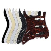 WK-Left hand guitar Pickguard SSS 11 holes, 6 colors to choose from, suitable for ST style