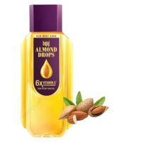 ? Bajaj Almond Drops น้ำมันใส่ผม บำรุงผม ขายดีอันดับ 1 ในอินเดีย ขนาด 285มล [ ความสวยและความงาม ]