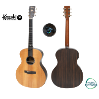 Kazuki Vicino Series ไม้ HPL Ebony ทรง GA ปิ๊กอัพ Transacoustic