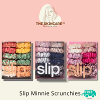 TheSkincare.TH | SLIP Minnie Scrunchies ยางรัดผมผ้าไหมมัลเบอรี่แท้ 100% รุ่นใหม่ล่าสุด นุ่มละมุน ถนอมผม