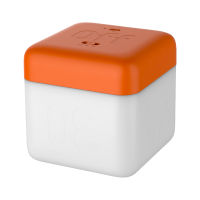 พลิก Nightlight เครื่องจับเวลา Cube แบบชาร์จไฟได้,โคมไฟกลางคืนความสว่าง2แสงตกแต่งไฟมาพร้อมกับ USB ชาร์จไฟได้3000K โคมไฟกลางคืนสีขาวอบอุ่นสำหรับเด็กทารกเด็กห้องนอนสำนักงาน