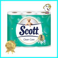 กระดาษชำระ SCOTT CLEAN CARE แพ็ค6TOILET TISSUE SCOTT CLEAN CARE PACK 6 **โปรโมชั่นสุดคุ้ม โค้งสุดท้าย**