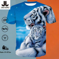 JINITAIMEI บุรุษตลกเสื้อ3D พิมพ์เสื้อยืดลำลองแขนสั้นประเดิม