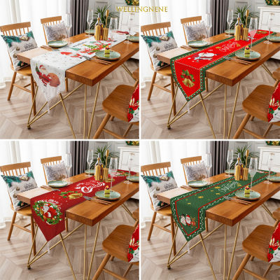 ผ้าปูโต๊ะตกแต่งคริสต์มาสกันฝุ่นอาหารบนโต๊ะรองชนะเลิศอันดับ4/6/8ที่นั่ง
