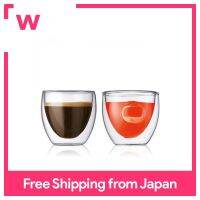 BODUM Bodam PAVINA Double Wall Glass 80Ml ชุด2ชิ้น4557-10