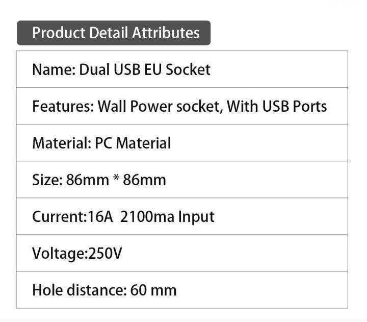 herepow-เต้ารับเครื่องใช้ในบ้านไฟฟ้า-usb-google-ช่องเสียบ16a-ช่องมาตรฐาน-eu-110v-250v-ช่องเสียบไฟฟ้า-usb-คู่พอร์ตชาร์จ