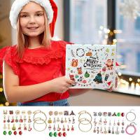 Charm Advent Calendar 2023 24 DaysMakeup Advent Calendar 2023 Makeup Advent Calendar 2023 with 22 Charm Beads 2 Bracelets for Kids practical