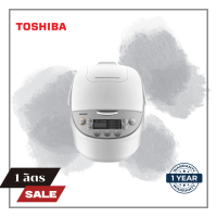 TOSHIBA หม้อหุงข้าวดิจิตอล ขนาด 1 ลิตร รุ่น RC-T10DR1 (สีขาว)