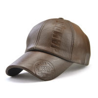 Hat Cap Snapback Leather Winter Windproof Warm