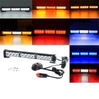 12V 12 LED รถตำรวจฉุกเฉิน Strobe Flash Light Bar ไฟเตือน Dashboard Dash ข้อควรระวังไฟสัญญาณความปลอดภัย