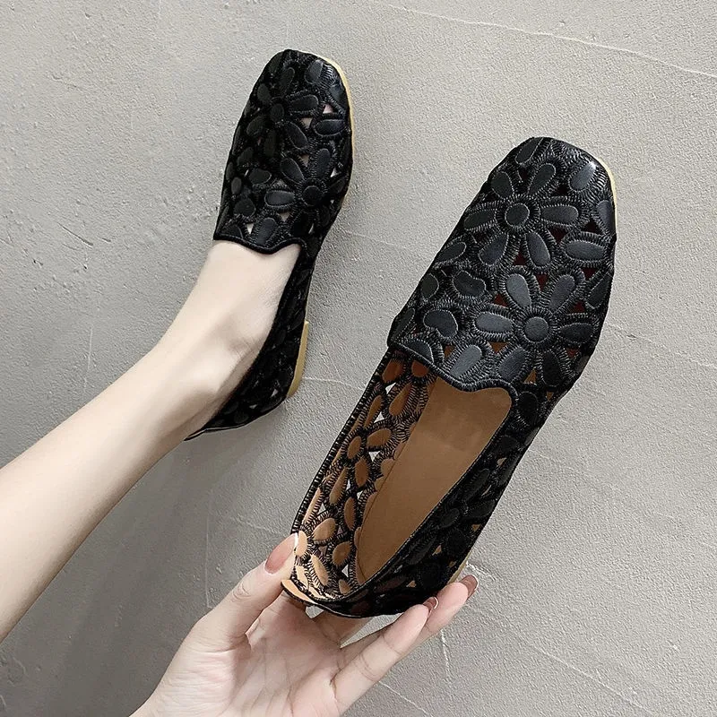 IELGY women's bread shoes Platform loafers casual plaid laces