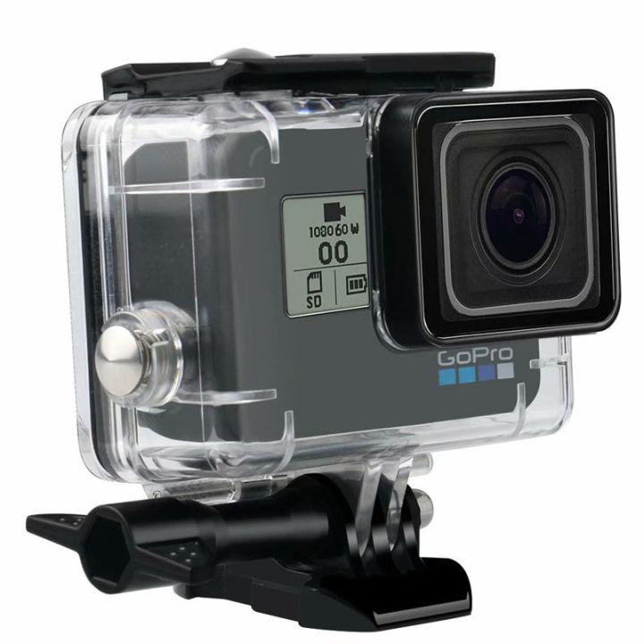 60เมตรใต้น้ำซองกันน้ำสำหรับ-gopro-ฮีโร่7-5-6สีดำการกระทำกล้องหมู่บ้าน-cover-เชลล์สำหรับ-gopro-accessery