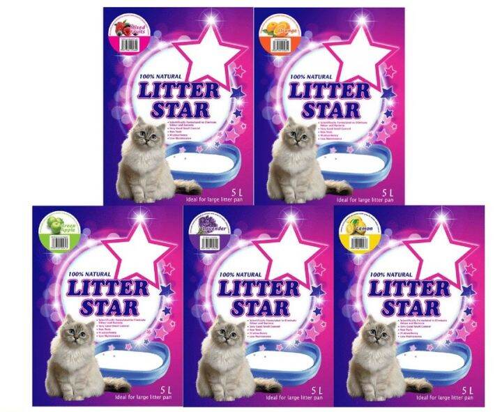 Litter Star Crystal Cat Litter 5L Lazada