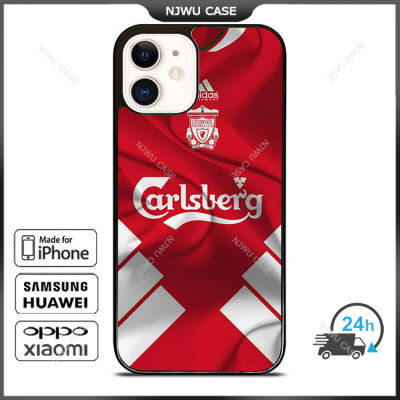 LFC Classic Jersey Phone Case for iPhone 14 Pro Max / iPhone 13 Pro Max / iPhone 12 Pro Max / XS Max / Samsung Galaxy Note 10 Plus / S22 Ultra / S21 Plus Anti-fall Protective Case Cover