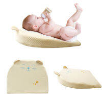 Pillow Wedge Breastfeeding Pillows Memory Foam 10-degree Tilt Comfortable Pillows Anti-overflow Milk for Newborns skilful